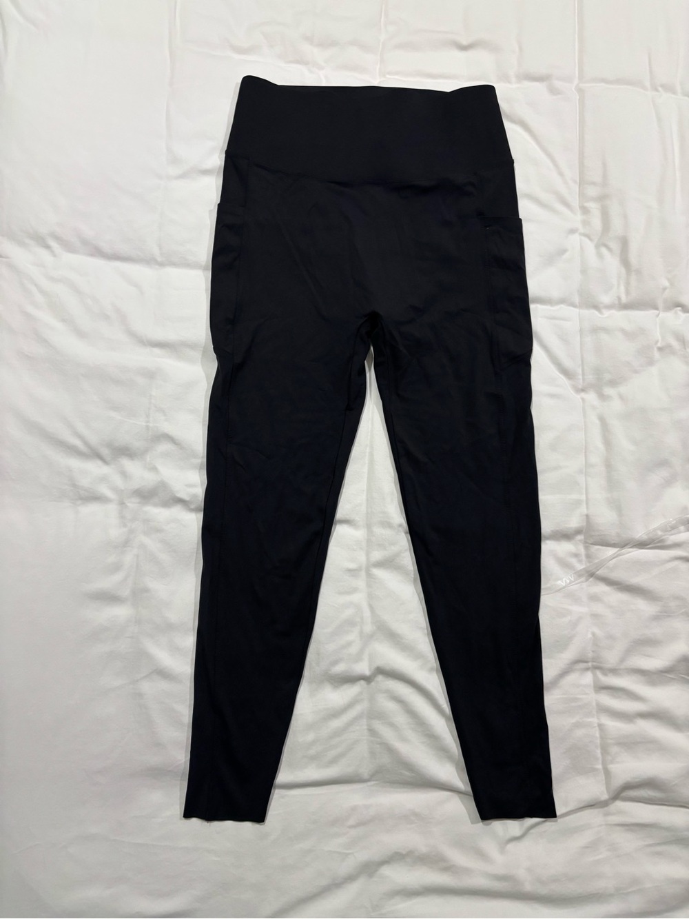 HALARA Black High-Rise Wide-Waist Leggings